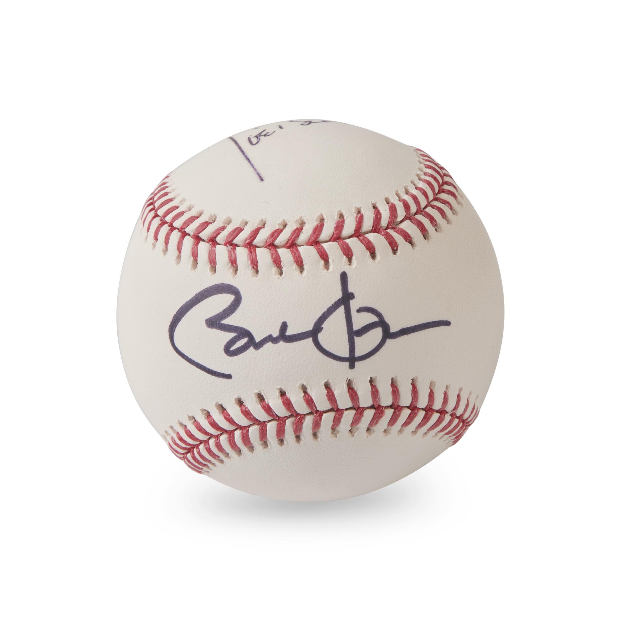 [Presidential] Obama, Barack, and Joe Biden. Signed Baseball