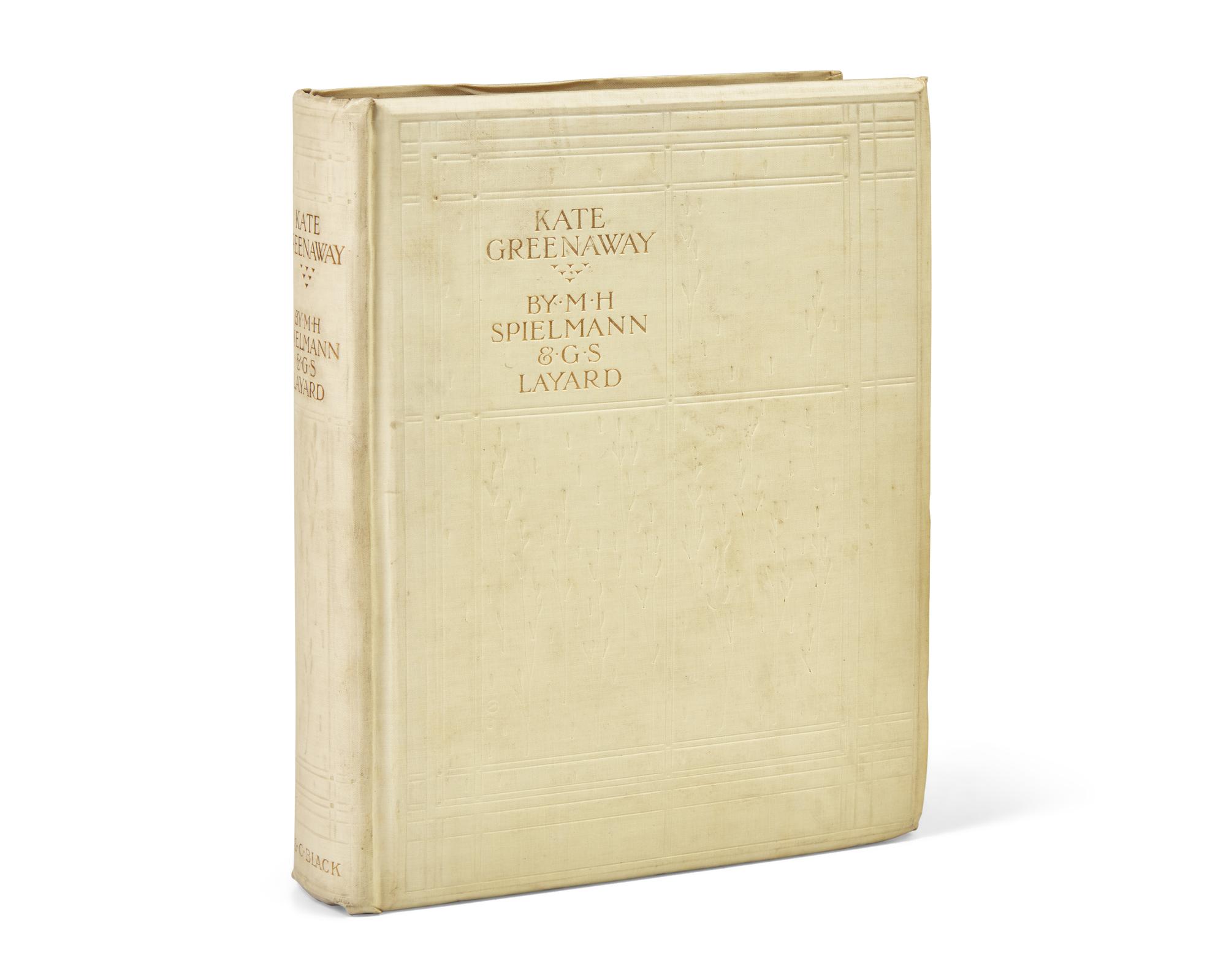 [CHILDREN'S BOOKS]. [GREENAWAY, Kate (1846-1901)]. SPIELMANN, Marion Harry Alexander (1858-1948)., and George Somes LAYARD (1857-1925). Kate Greenaway . London: Adam and Charles Black, 1905.