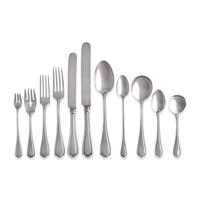 A Cased Sterling Silver Flatware Service in the "Hepplewhite" Pattern