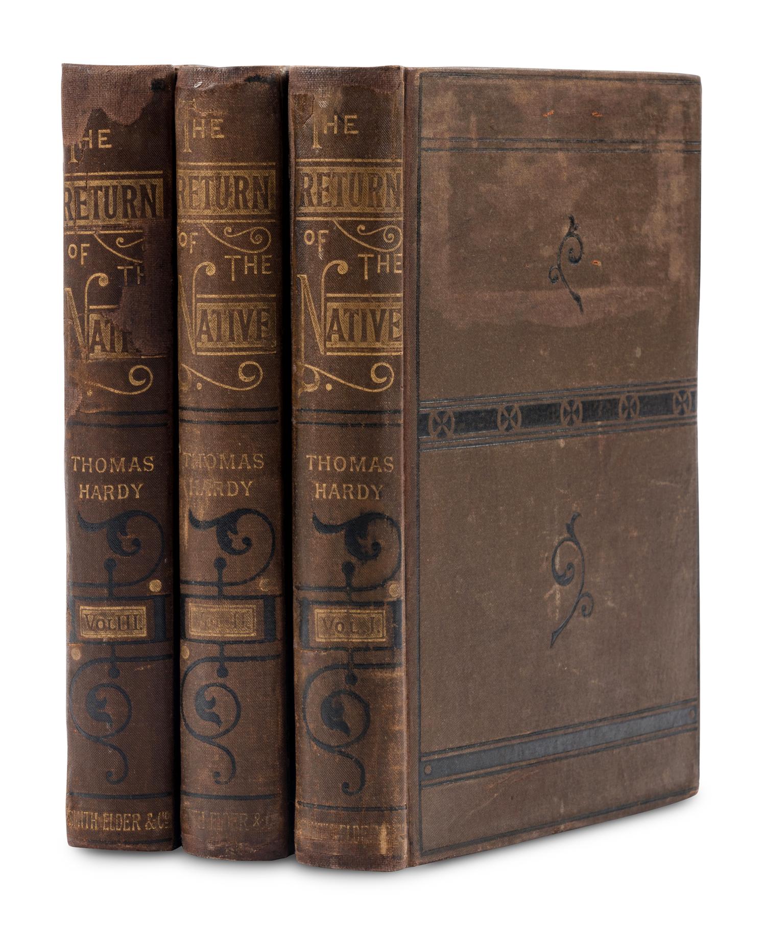 HARDY, Thomas (1840-1928). The Return of the Native . London: Smith, Elder & Co., 1878.