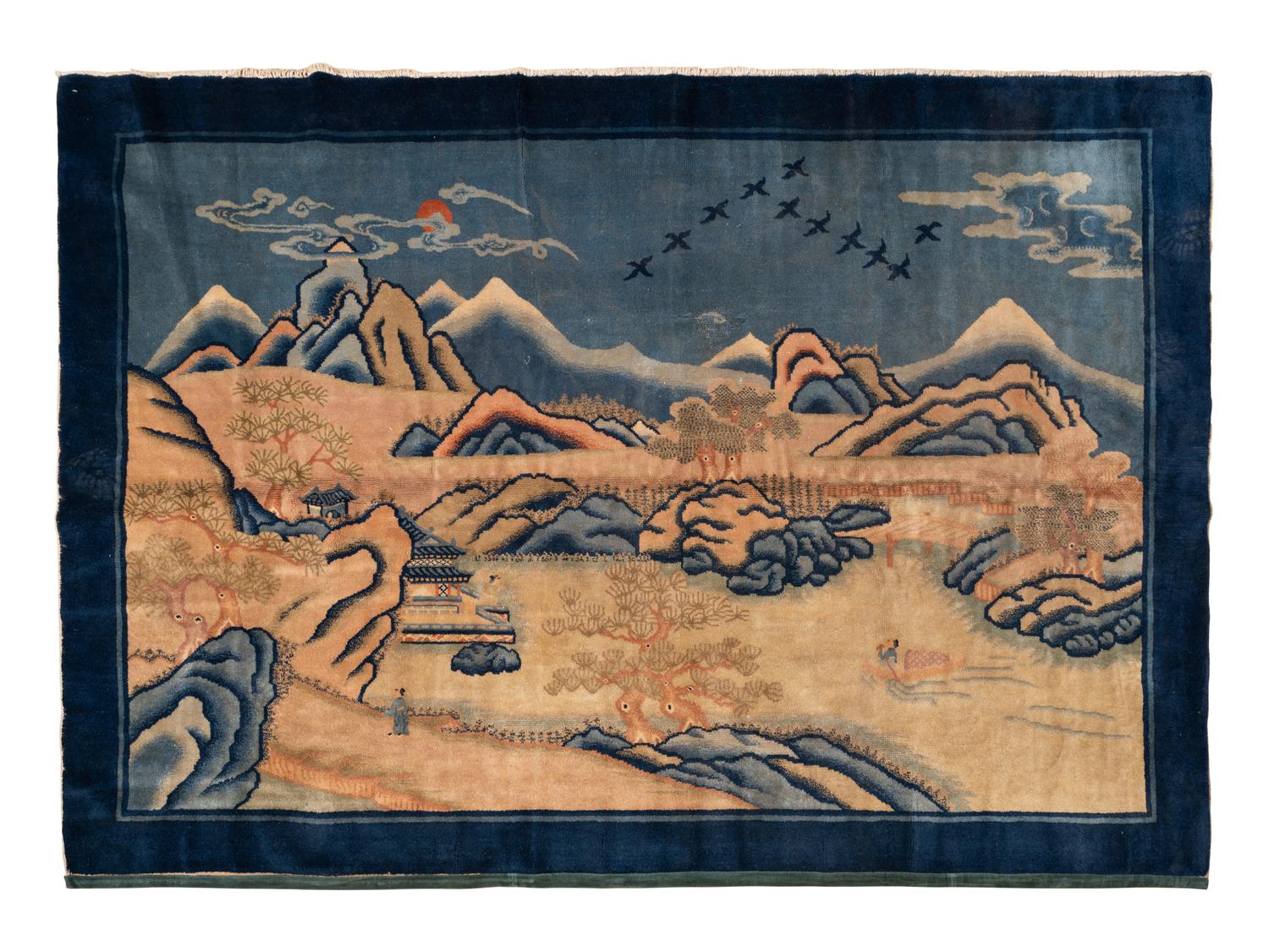 A Chinese Wool Rug