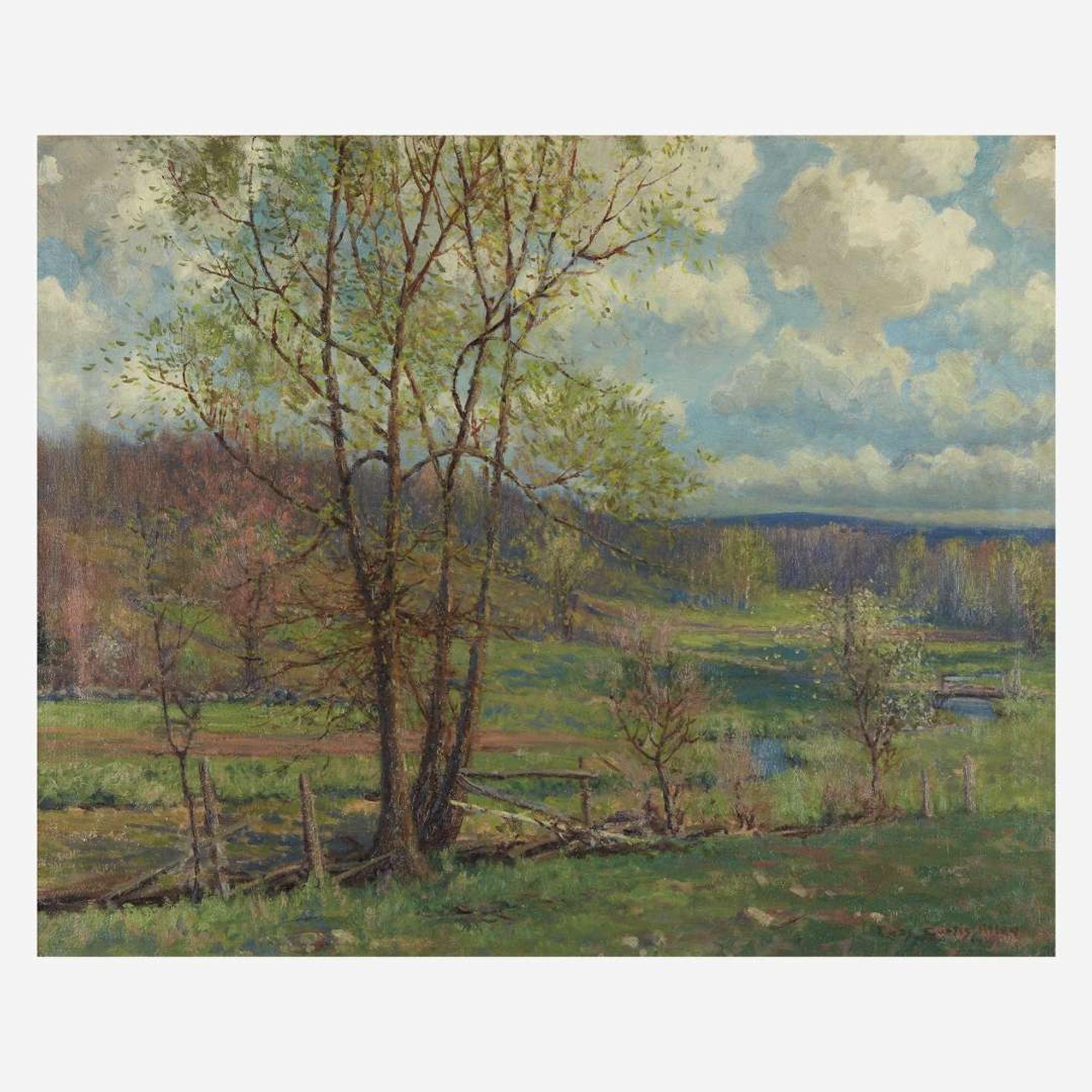 Charles Curtis Allen (American, 1886-1950) New England Spring