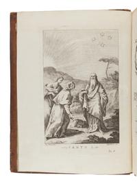 DANTE ALIGHIERI (1265-1321). [ Opere ] . La Divina Commedia... con varie annotazioni, e copiosi rami adornata ( Prose, e Rime Liriche Edite, ed Inedite ) Venice: Antonio Zatta, 1757-1758.