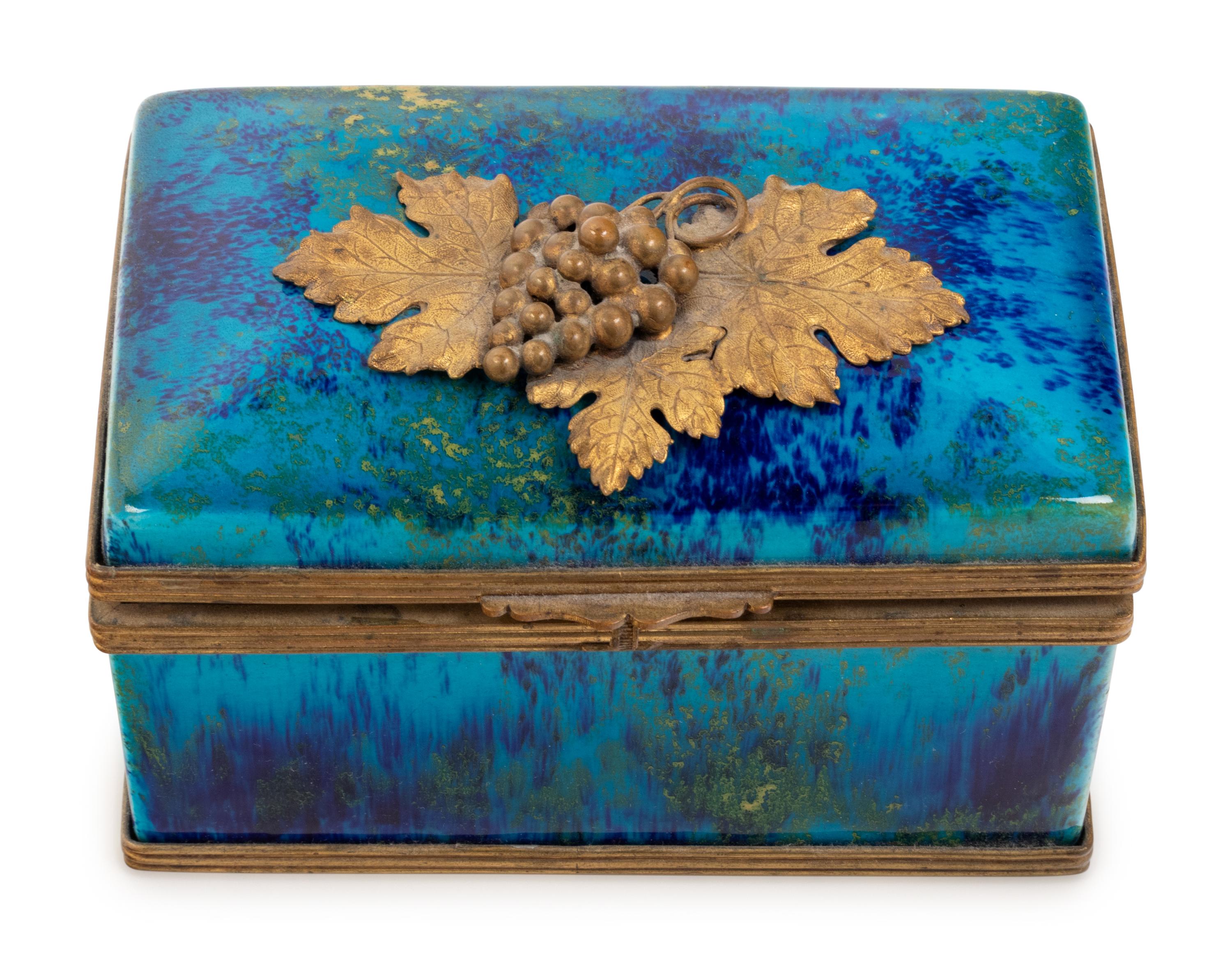 A Sevres Porcelain Box