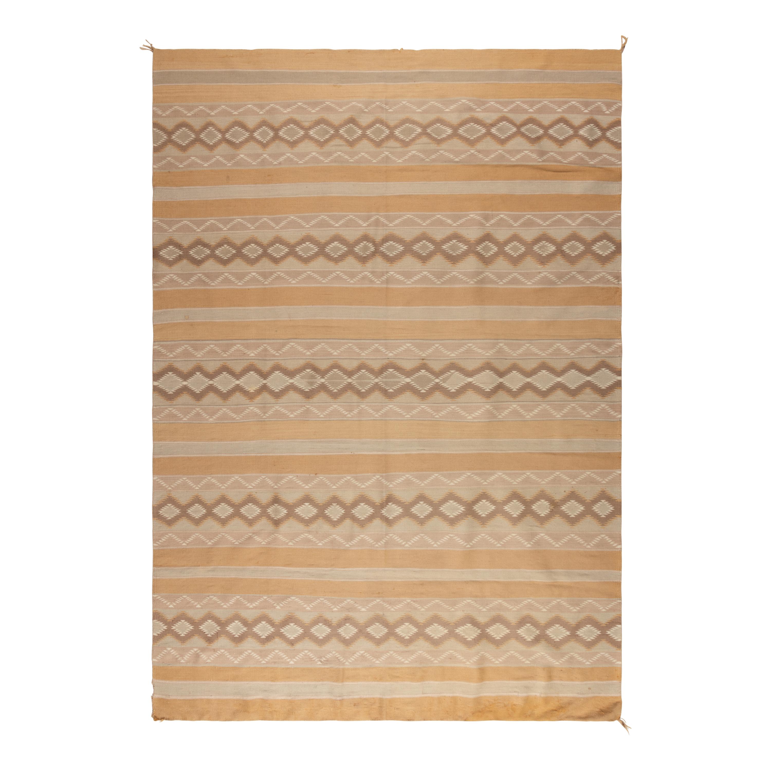 Navajo Wide Ruins Roomsize Weaving [Rug]