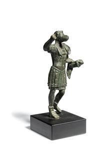 A Romano-Egyptian Bronze Hermanubis
