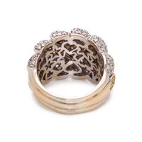 DIAMOND AND COLORED DIAMOND RING