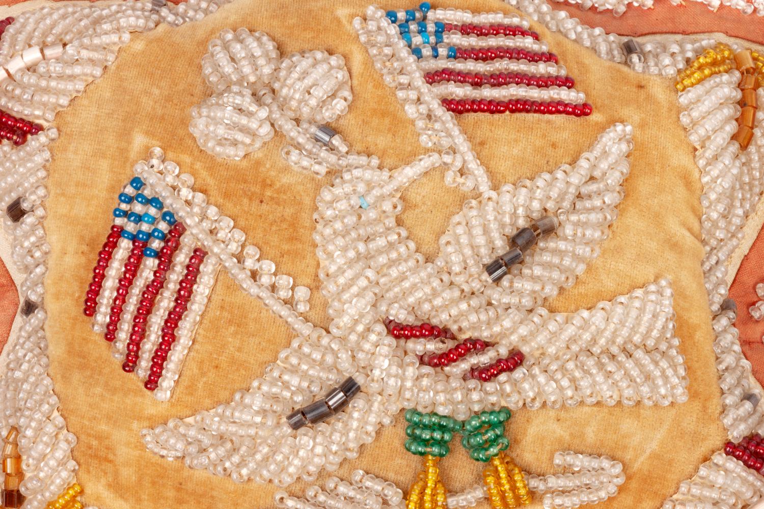 Haudenosaunee Beaded Whimseys, Stars and Hanging Flowers
