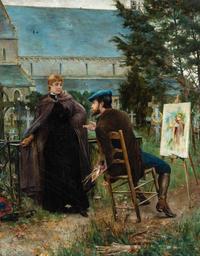 Artist in the Garden
