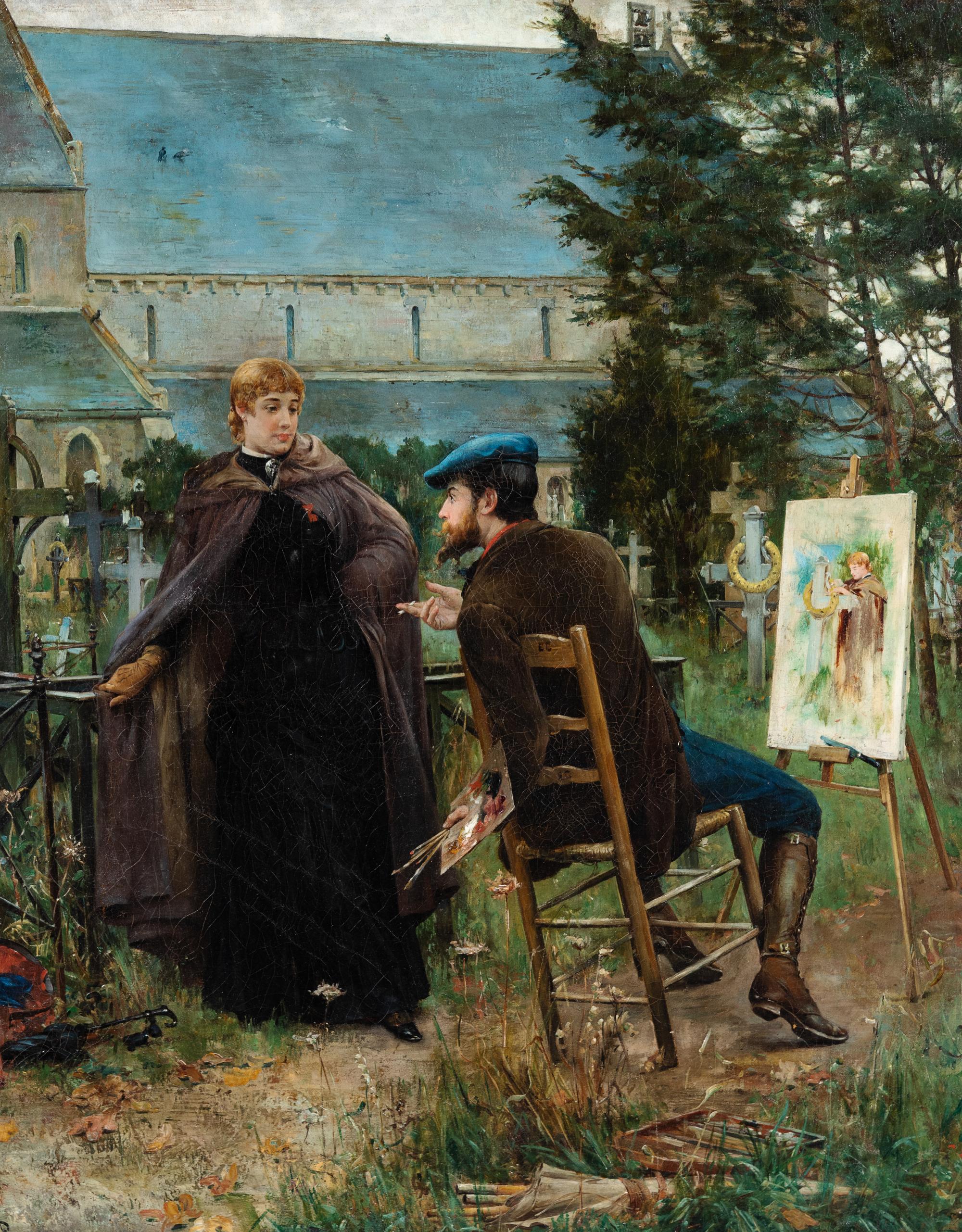 Artist in the Garden