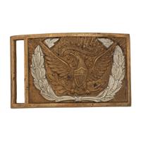 US Model 1851 Enlisted Sword Belt Plate with 3-Piece Wreath