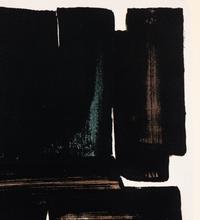 Pierre Soulages (French, 1919–2022) — Lithographie No.7a, 1957