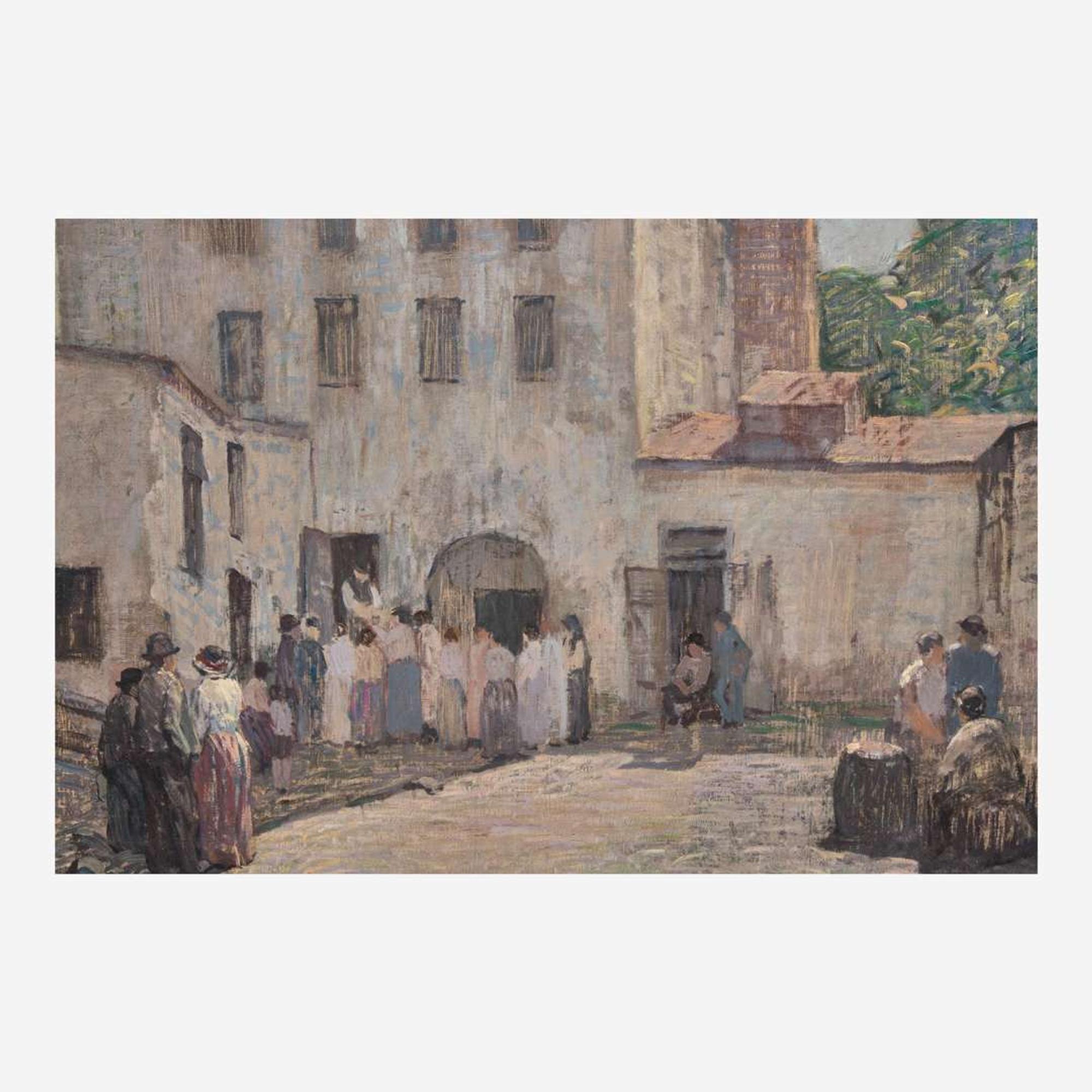 The Silk Mill , circa 1912-1913