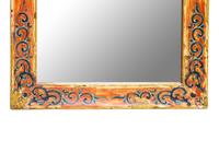 Two Chinese-Style Painted Pier Mirrors