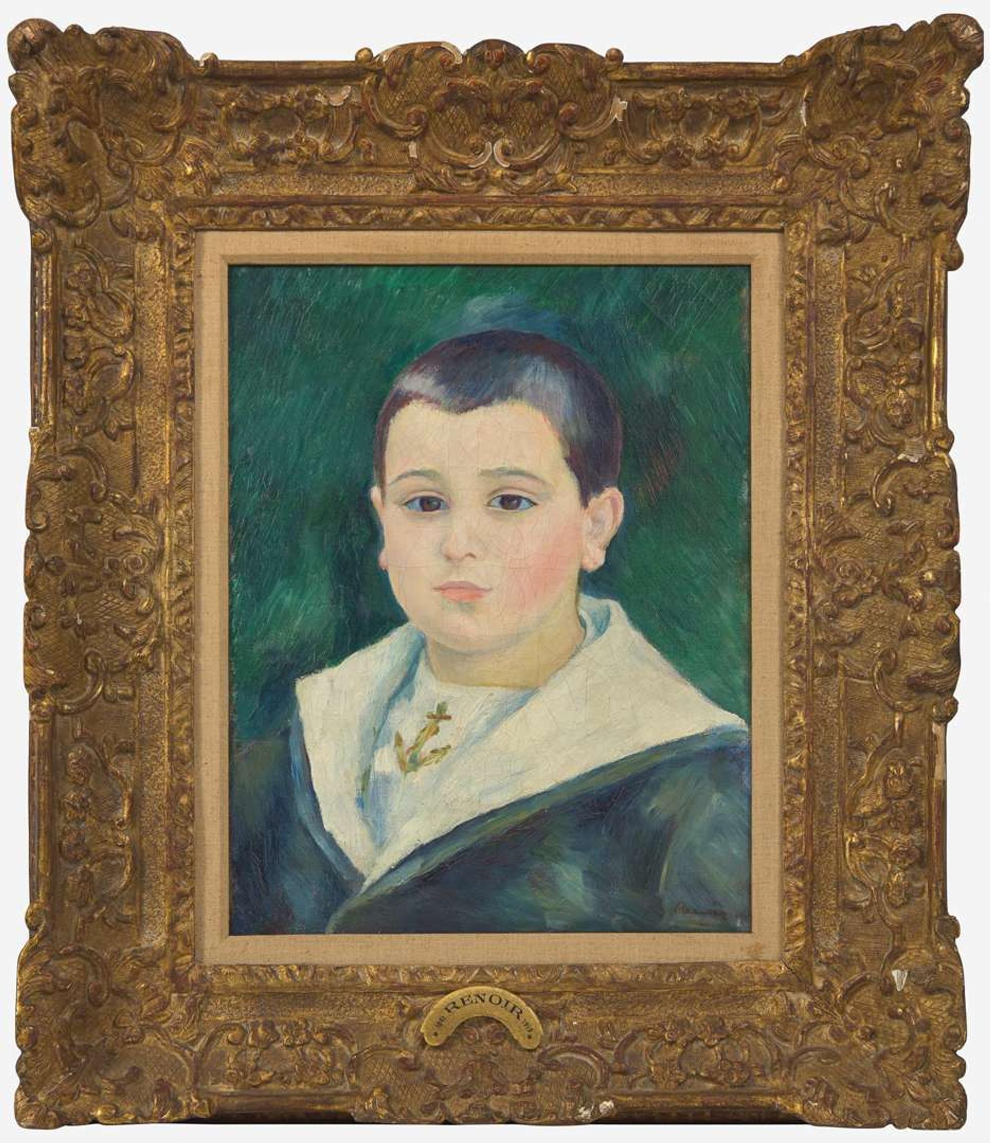 Pierre-Auguste Renoir (French, 1841-1919) - Pierre Goujon en Costume Marin