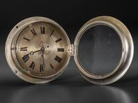 An American Brass Ship's Clock