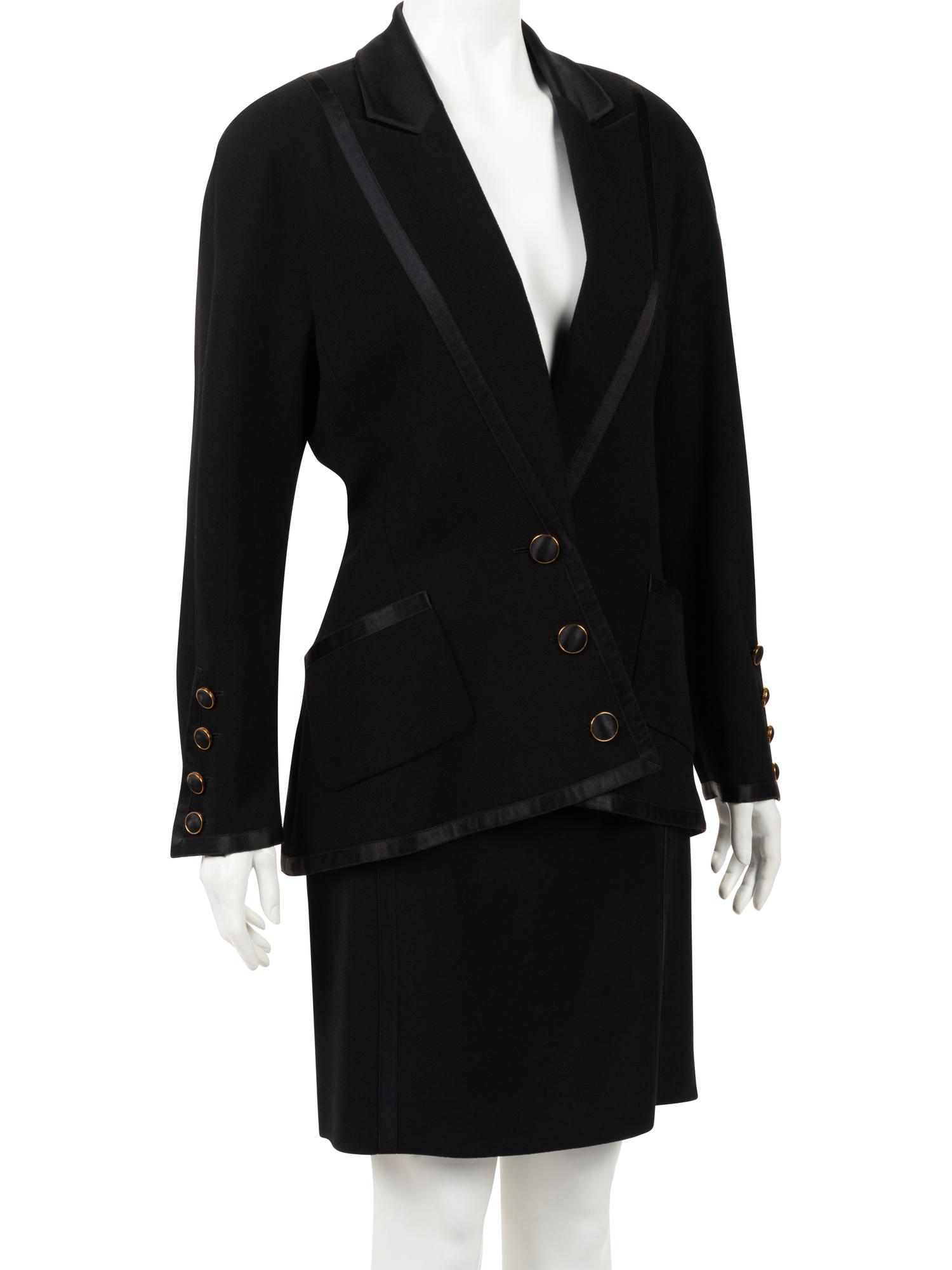 Chanel Two-Piece Skirt Suit, Late 1980-90s