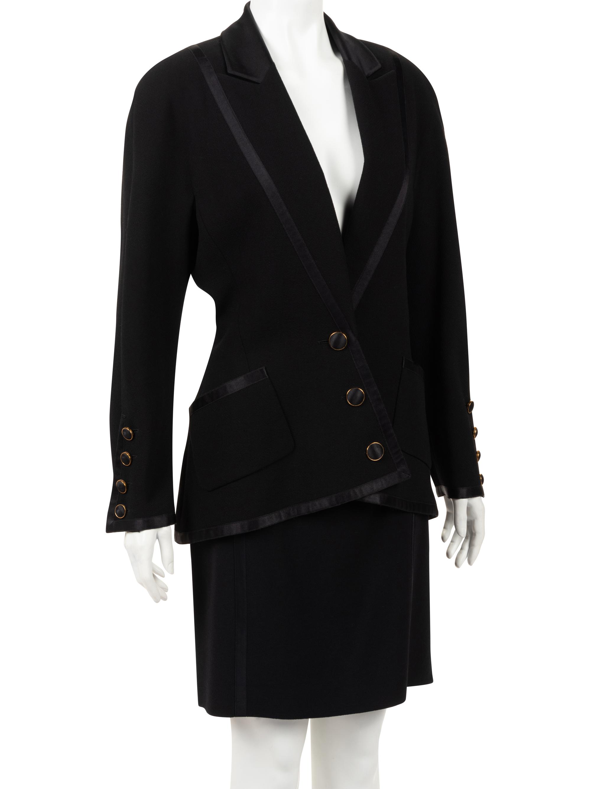 Chanel Two-Piece Skirt Suit, Late 1980-90s