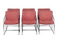 Set of Six Dining Chairs Thayer Coggin, USA
