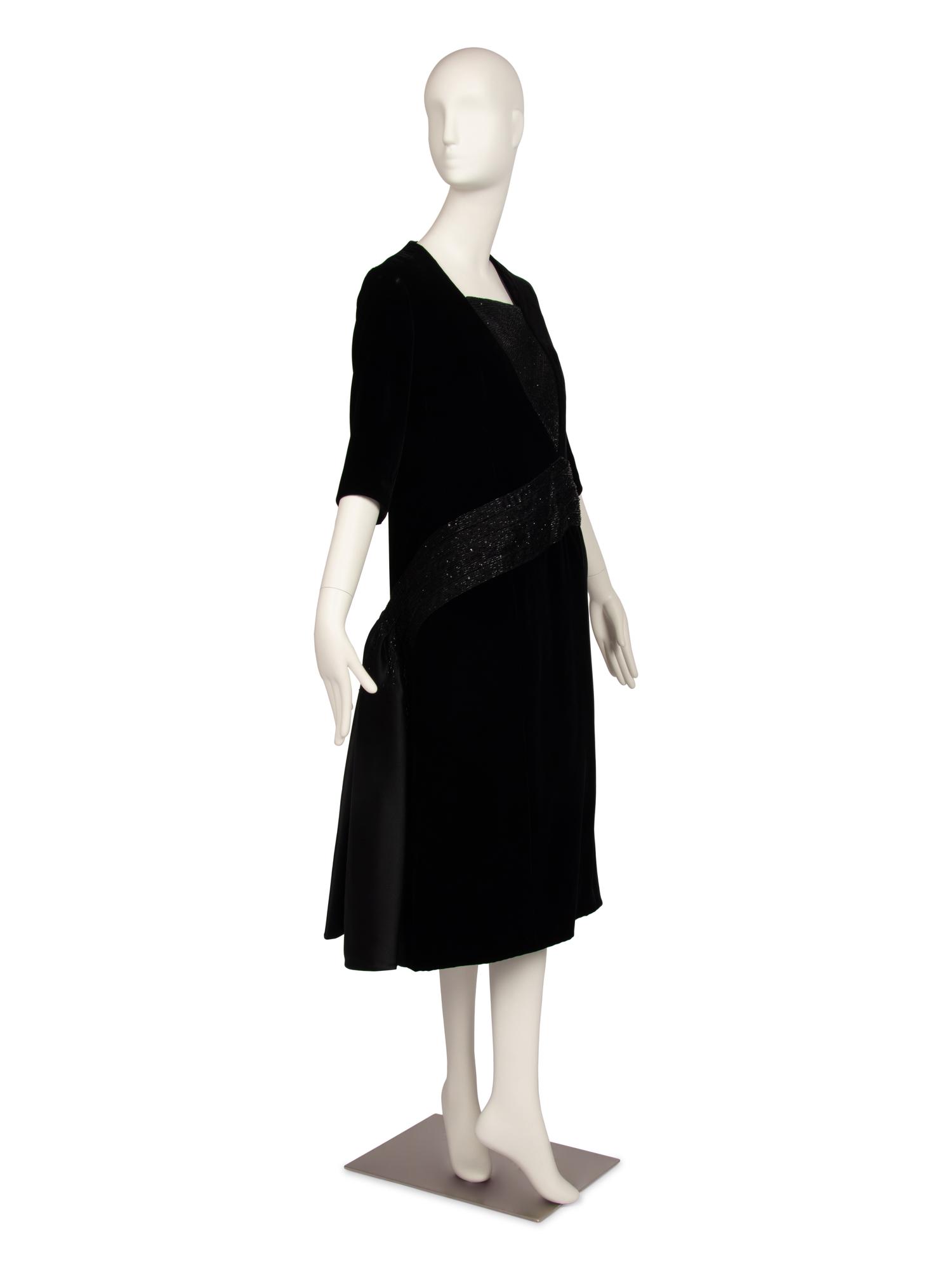 Christian Dior Haute Couture Velvet Dress, Autumn/Winter 2007-08
