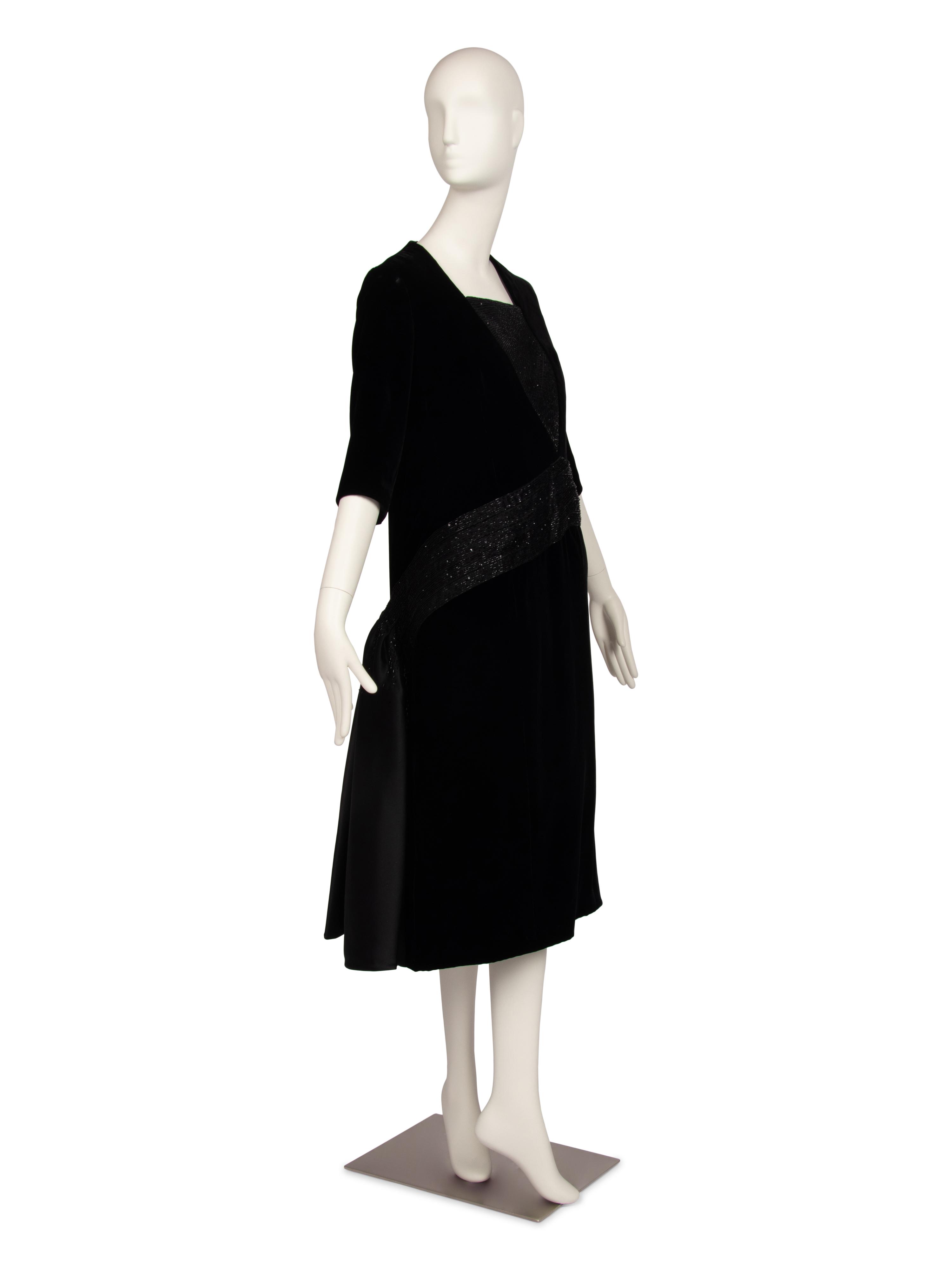 Christian Dior Haute Couture Velvet Dress, Autumn/Winter 2007-08