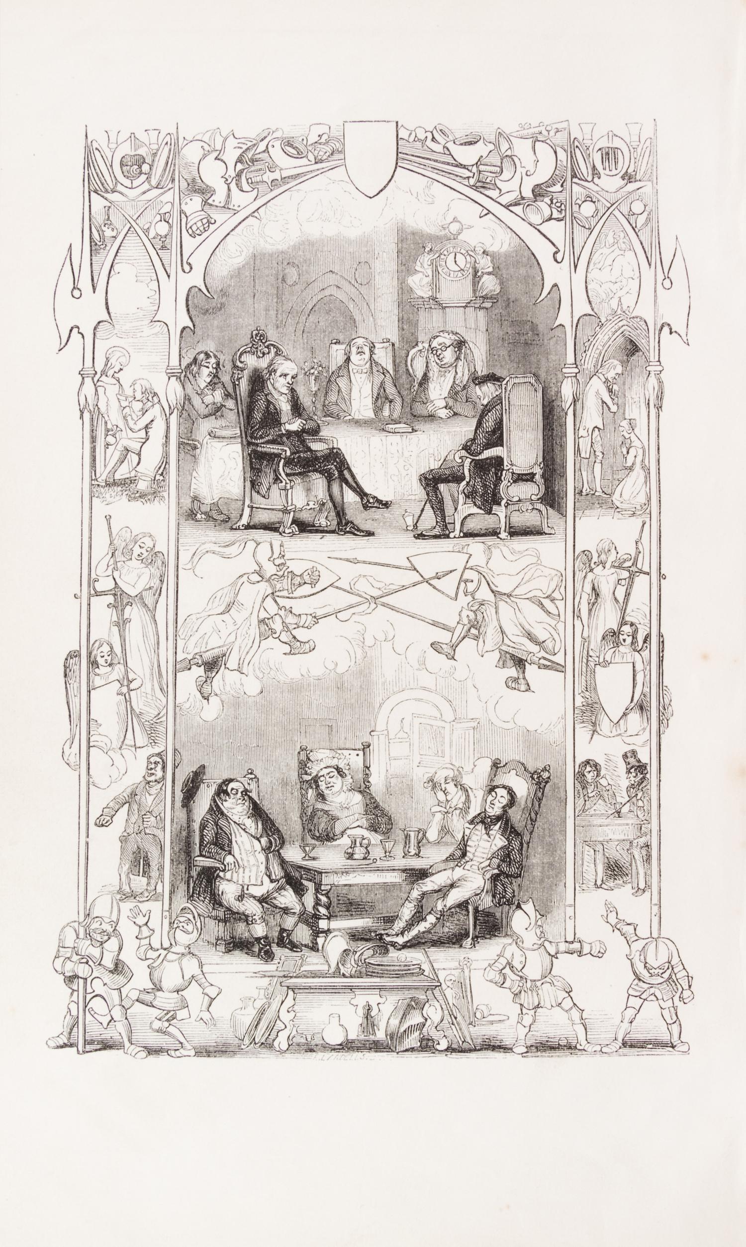 DICKENS, CHARLES. The Mystery of Edwin Drood. Lon, 1870. 1st ed., from parts. w/Master Humphrey..Lon, 1840-41. 3v. 1st ed, fr. parts.