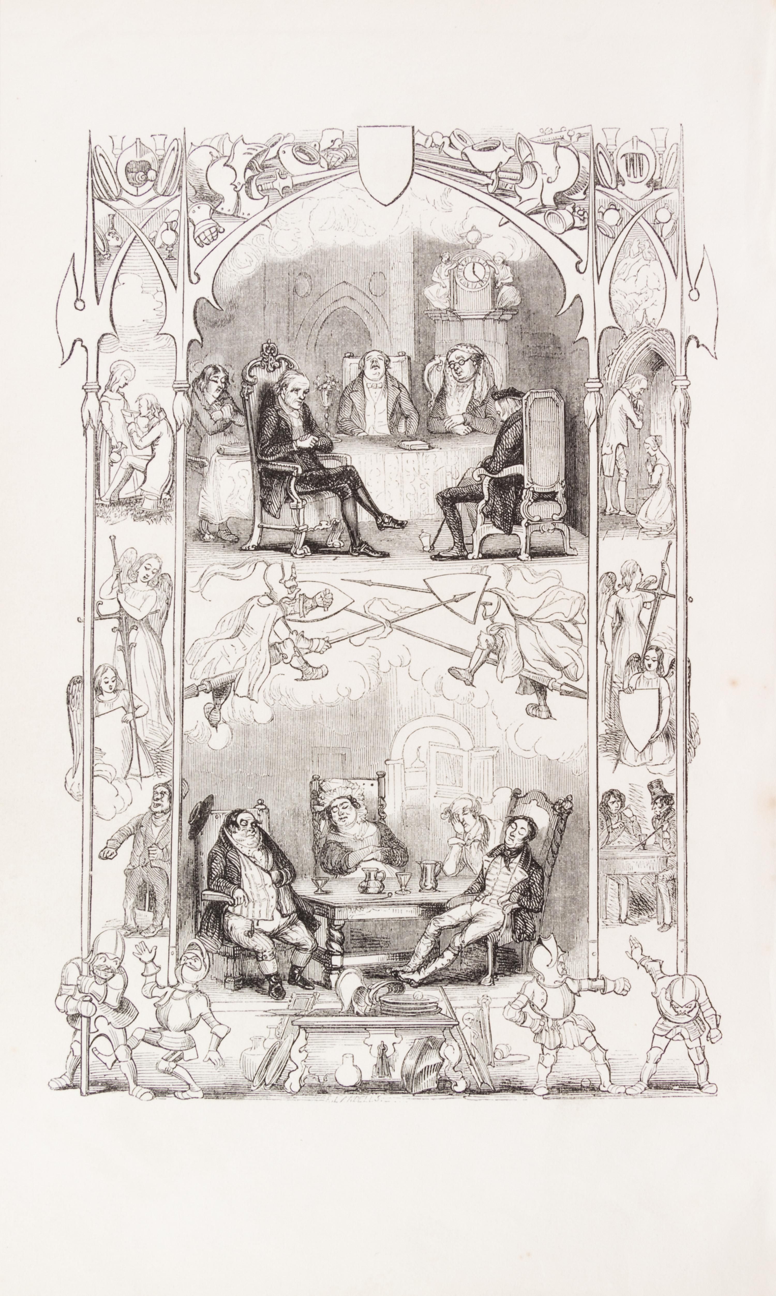 DICKENS, CHARLES. The Mystery of Edwin Drood. Lon, 1870. 1st ed., from parts. w/Master Humphrey..Lon, 1840-41. 3v. 1st ed, fr. parts.