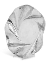 A Peruvian Hammered Silver Bowl