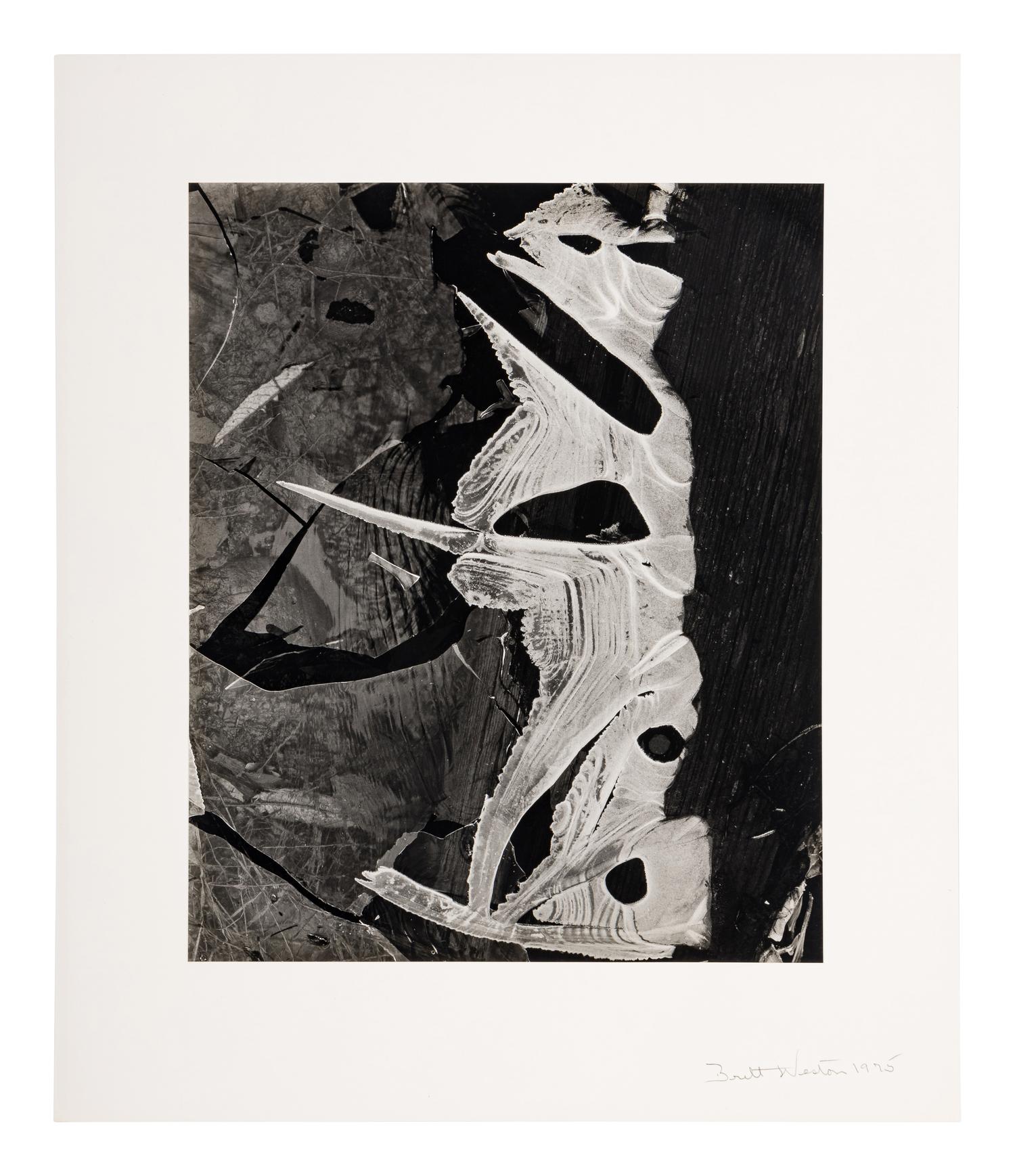 Brett Weston (1911-1993) Ice, 1975