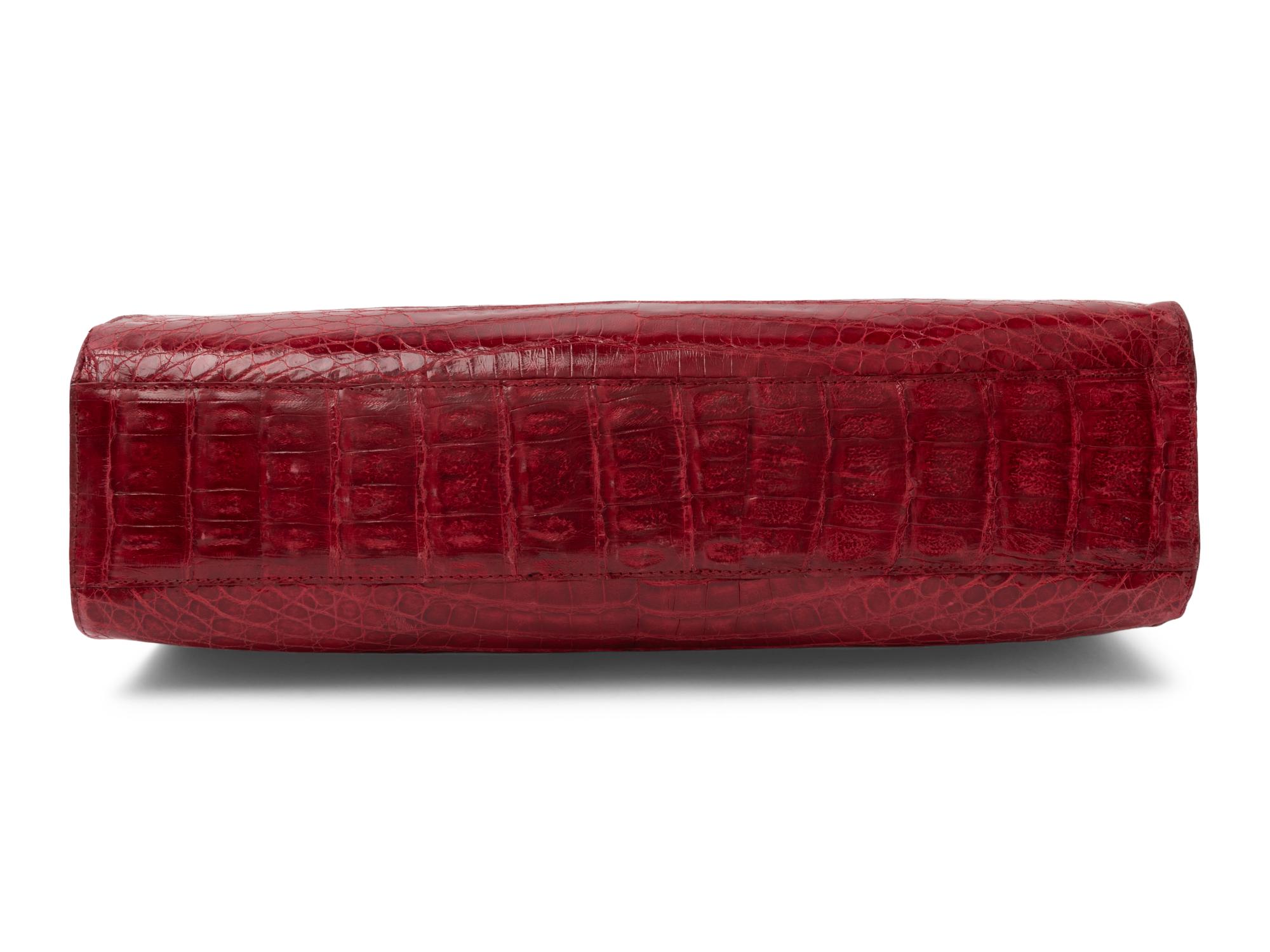 Nancy Gonzalez Crocodile Skin Bag