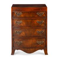 A George III Style Mahogany Small Chest of Drawers