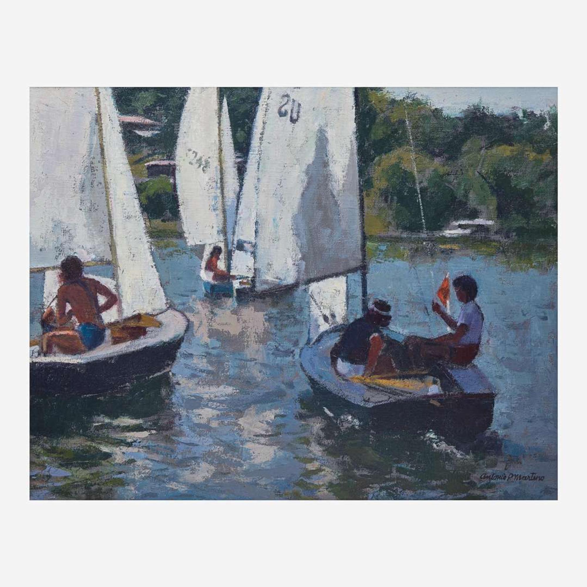 Antonio Pietro Martino (American, 1902-1989) Summer Regatta