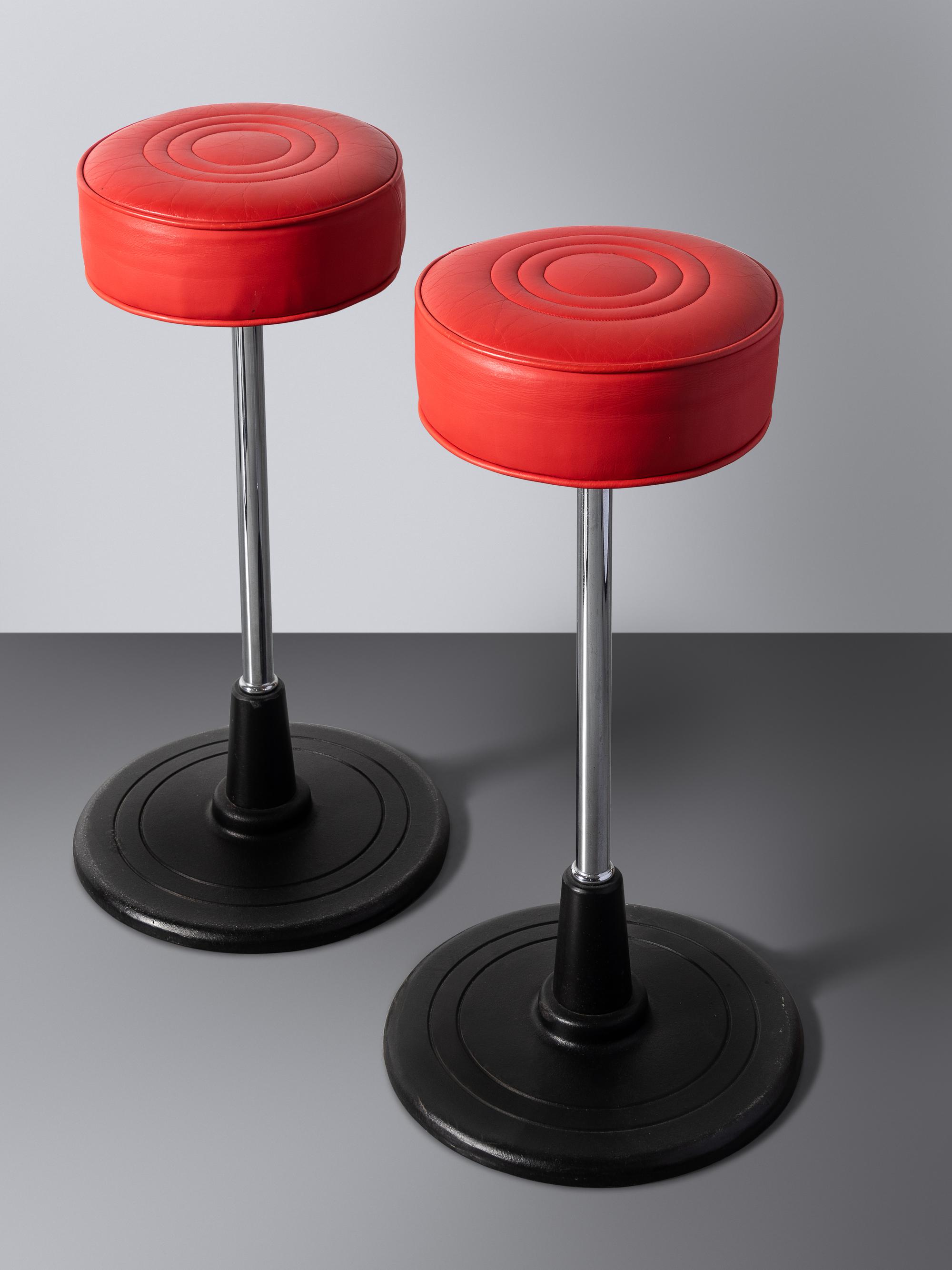 Set of Eight No. 1 Barstools ClassiCon, Germany