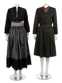 Two Geoffrey Beene Ensembles, 1980s