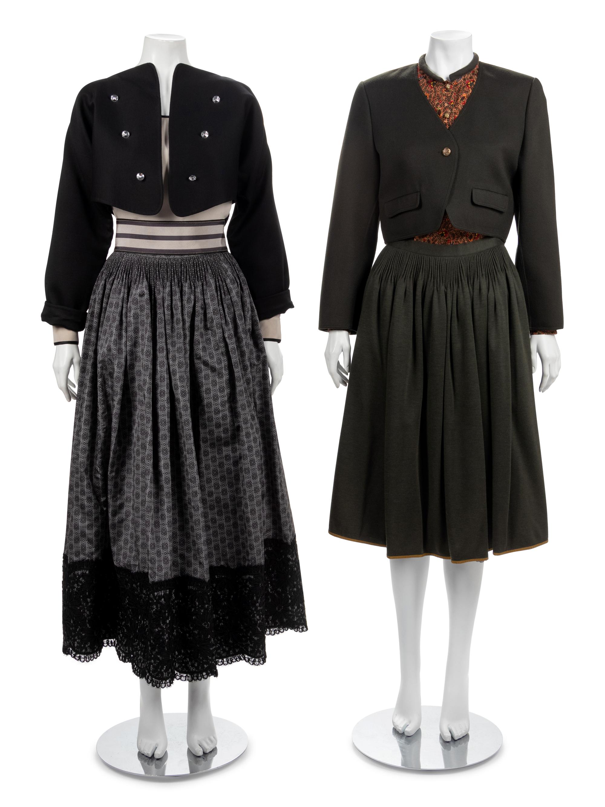 Two Geoffrey Beene Ensembles, 1980s
