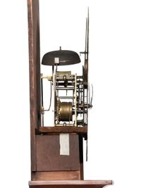 A Chippendale Cherrywood Tall Case Clock