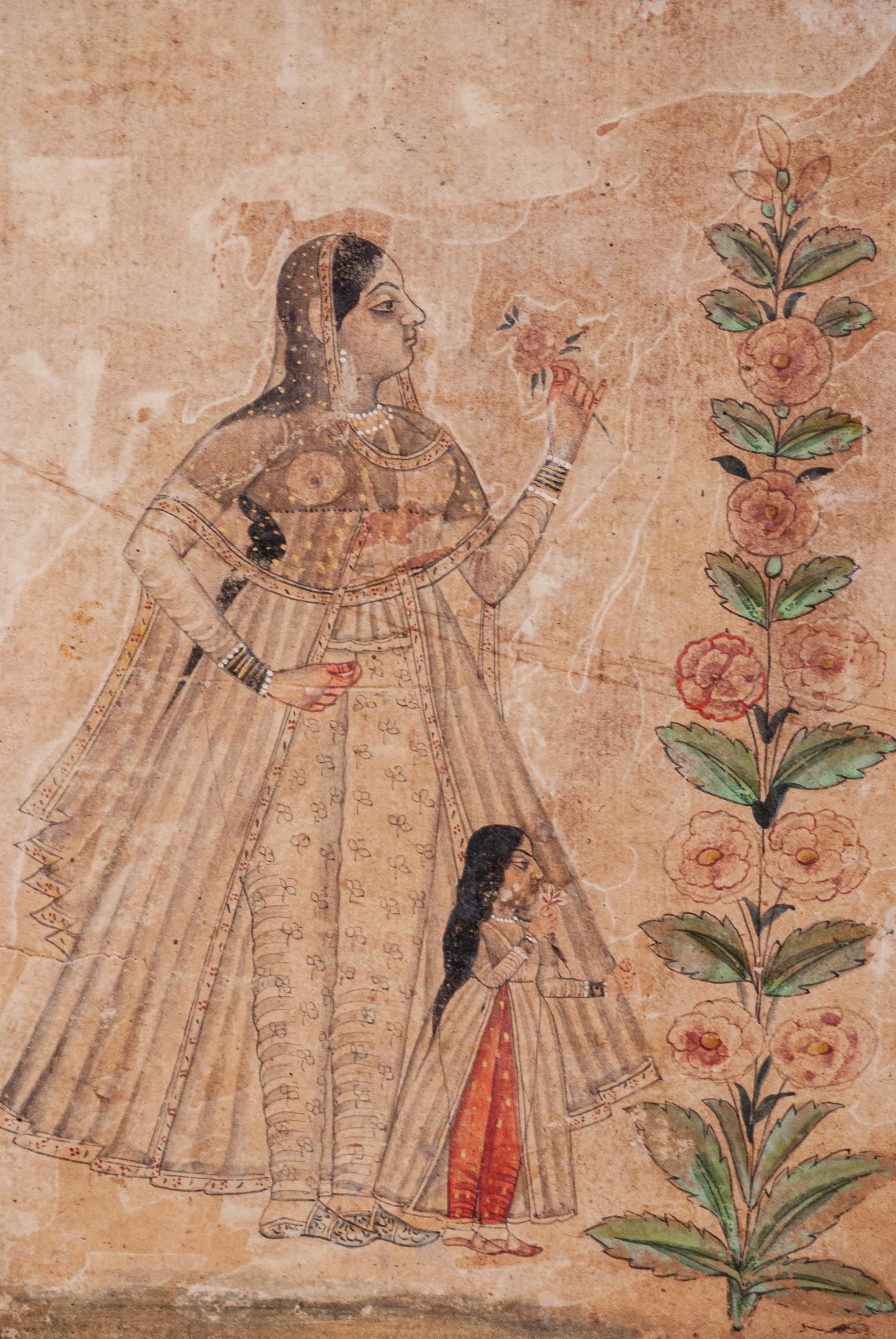 Four Indian Miniature Paintings