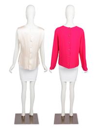 Two Chanel Silk Tops, 2010s