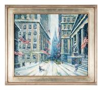 Wall Street, Winter Snow