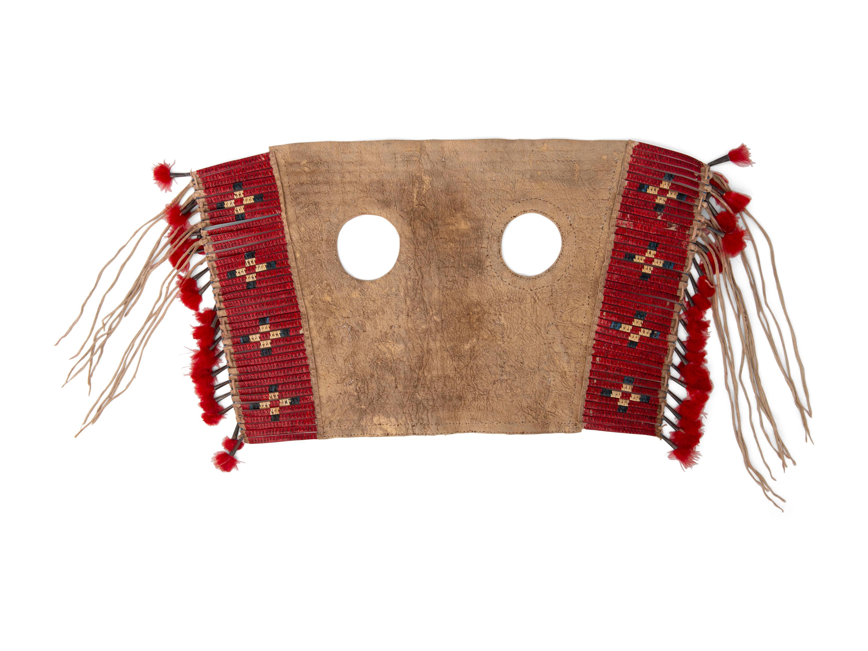 Sioux Beaded and Quilled Horse Mask