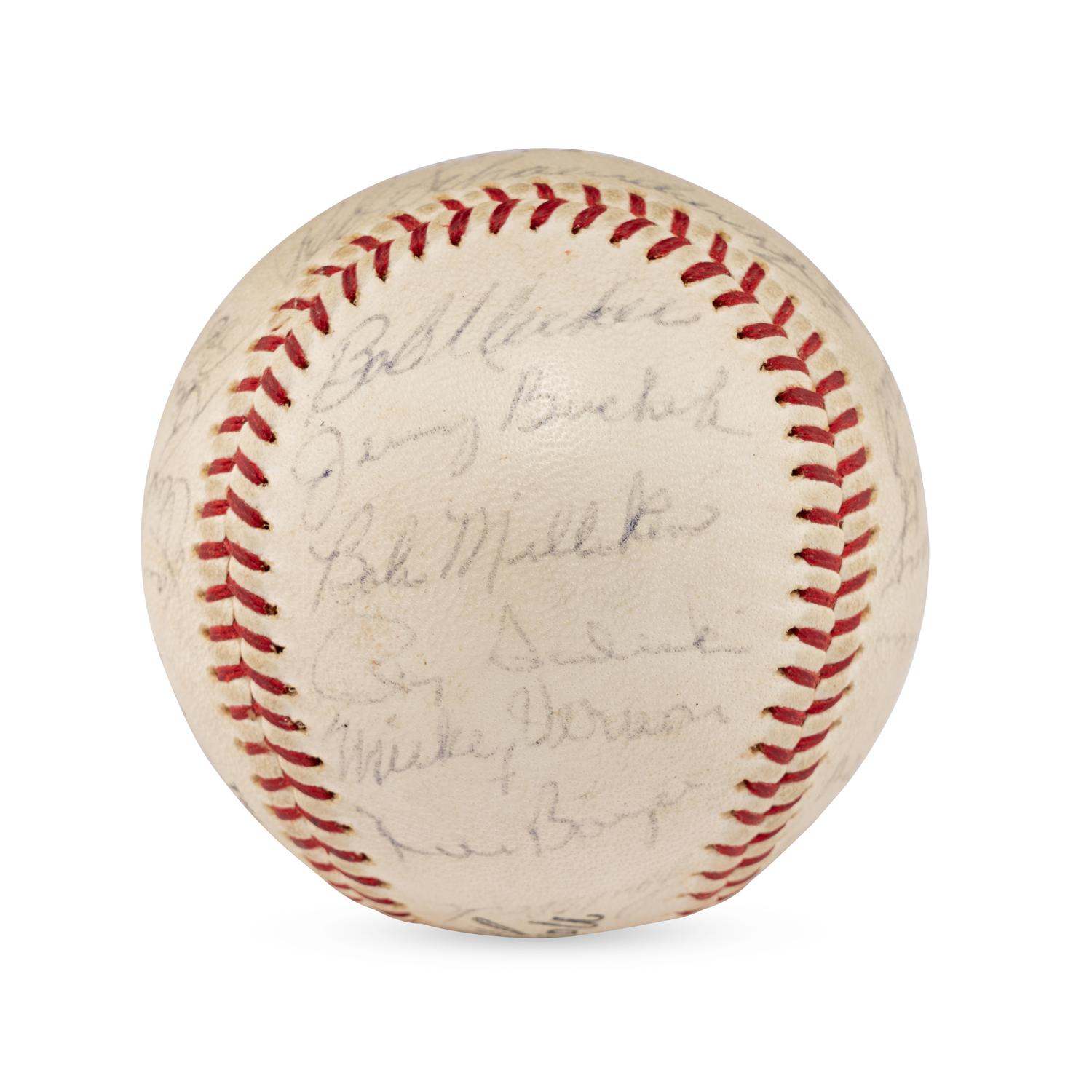 A 1965 St. Louis Cardinals Team Signed Autograph Baseball (Beckett Authentication Services)
