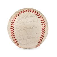 A 1965 St. Louis Cardinals Team Signed Autograph Baseball (Beckett Authentication Services)