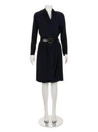 Chanel Wrap Style Dress with Belt