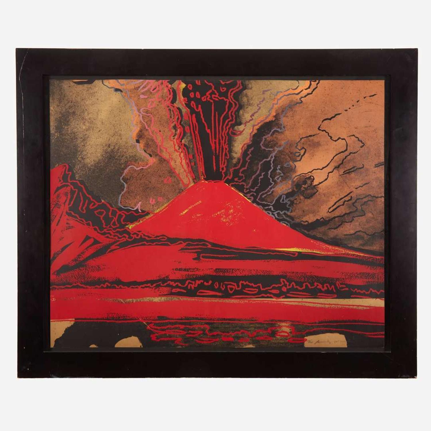 Andy Warhol (American, 1928-1987) Vesuvius