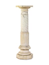 A Continental Marble Pedestal