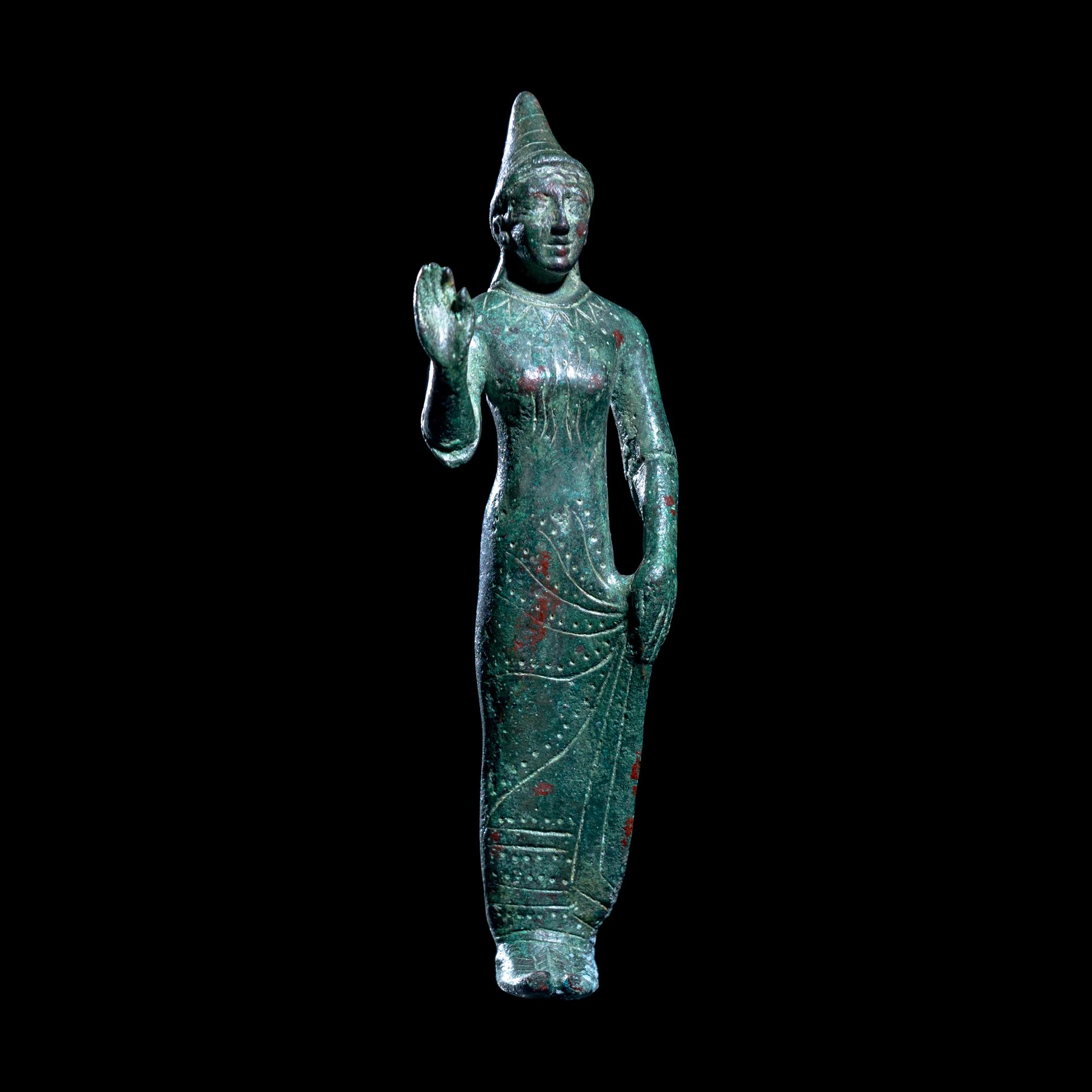 An Etruscan Bronze Kore