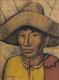 Peon in Yellow , c. 1941