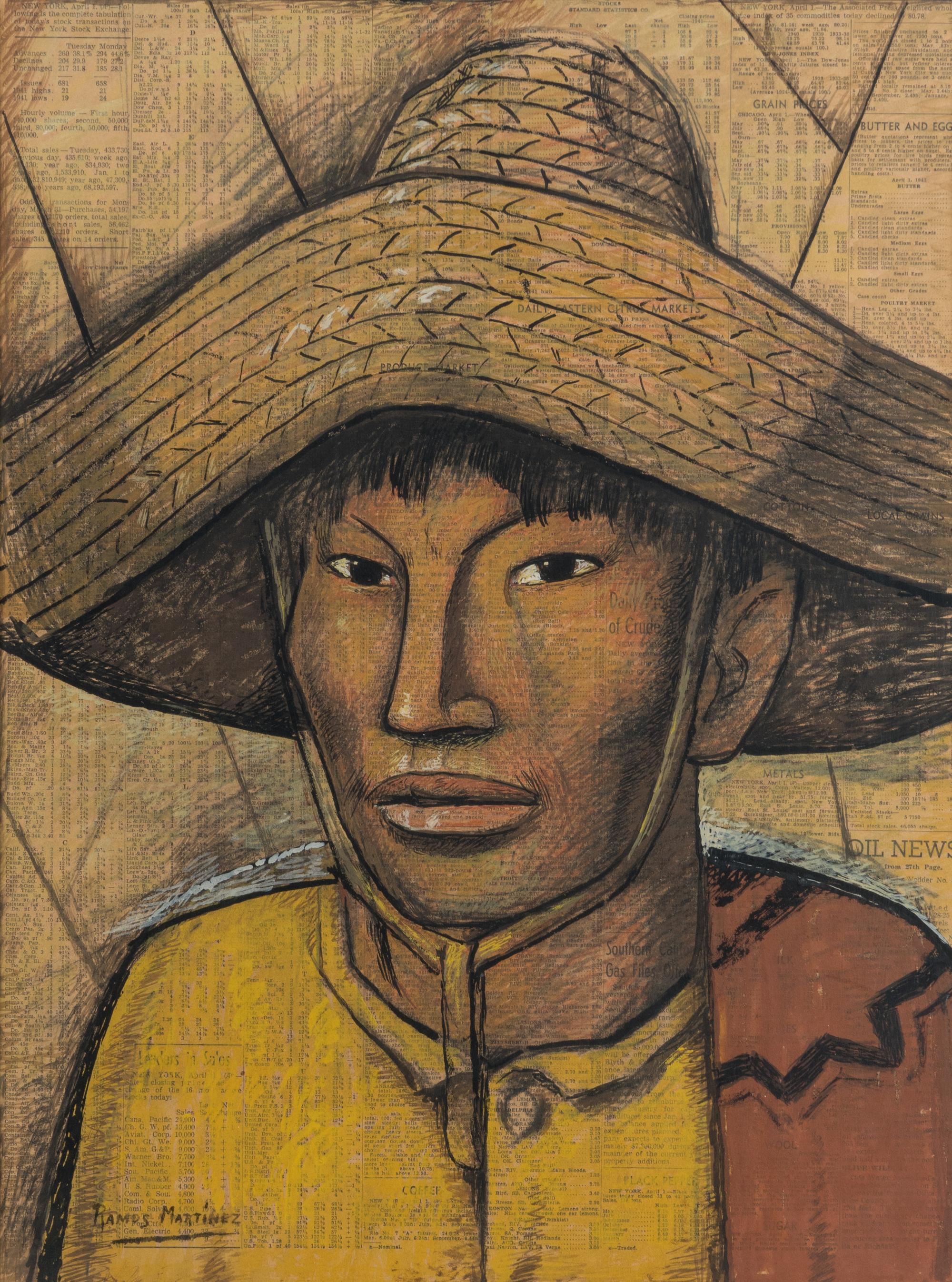 Peon in Yellow , c. 1941