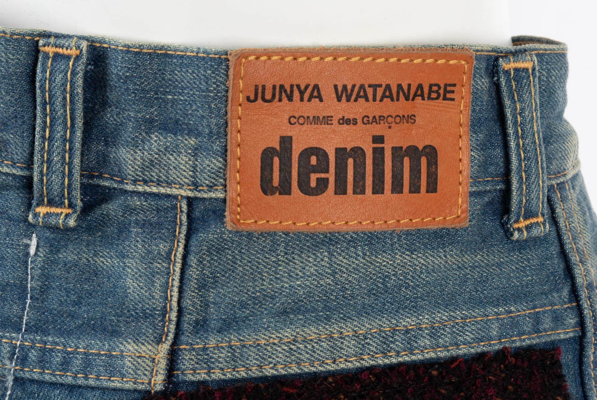 Junya Watanabe Patched Denim Skirt, Fall/Winter 2014