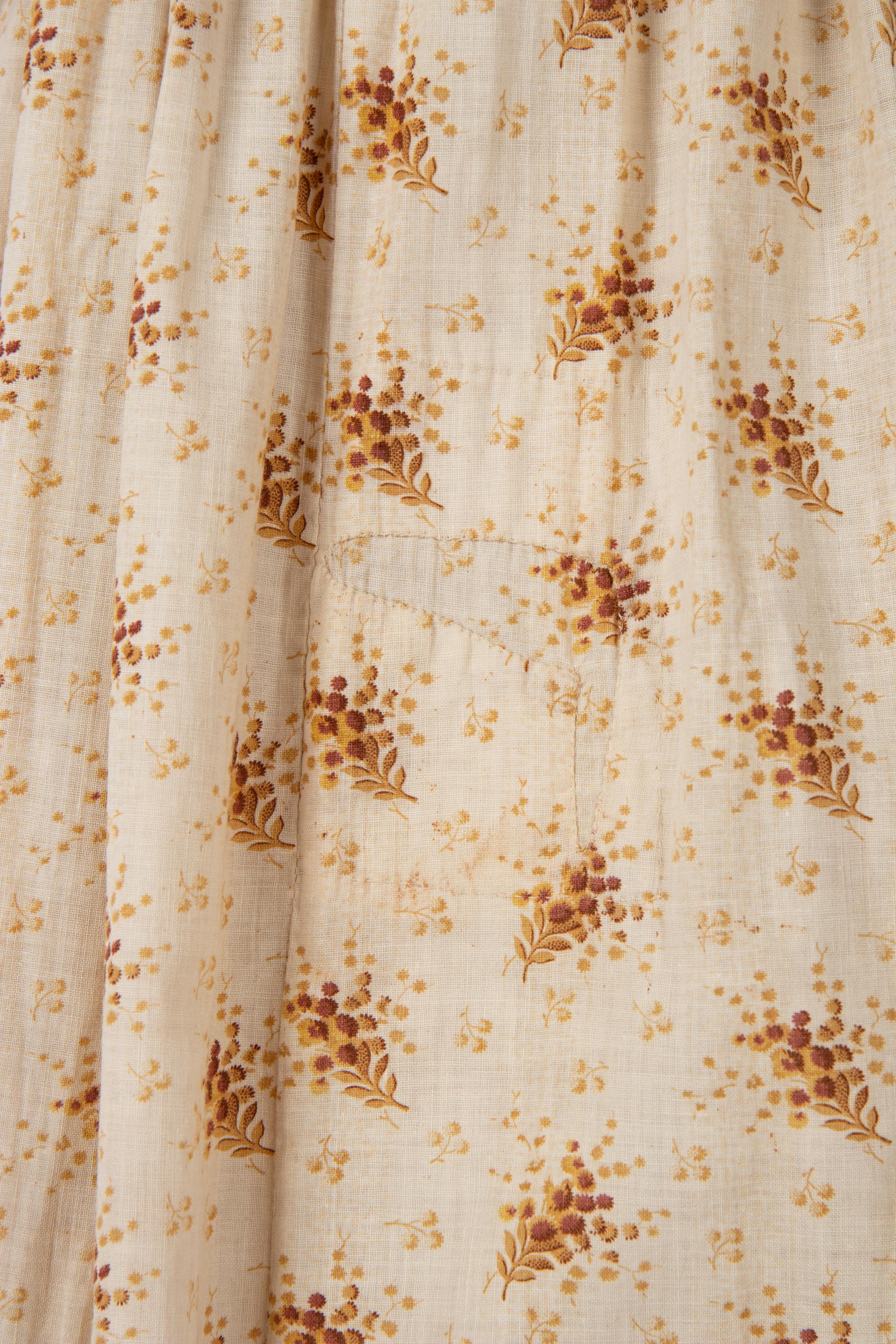 Two Cotton Day/Home Dresses, 1890s